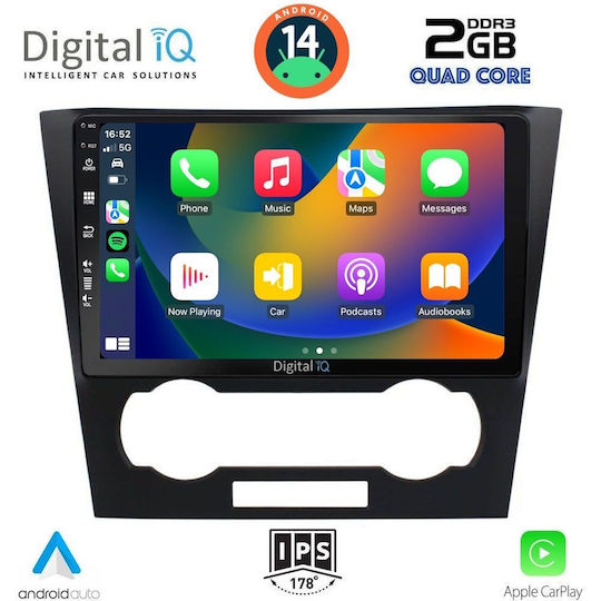 Digital IQ Auto-Audiosystem für Chevrolet Epica 2006-2011 (Bluetooth/USB/AUX/WiFi/GPS/Apple-Carplay/Android-Auto) mit Touchscreen 9"