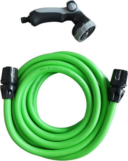 rritalia Hose Extendable Set Bamboo BXGR50 5/8" 15m