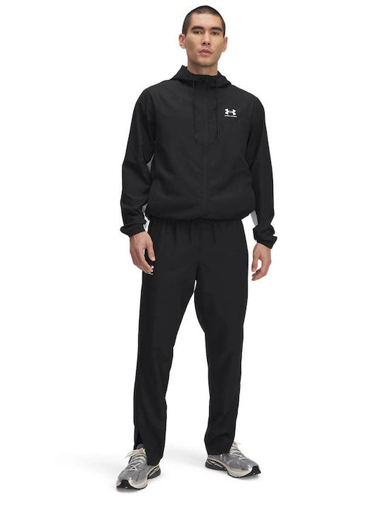 Rival Sweatpants Glossy with Elastic Black
