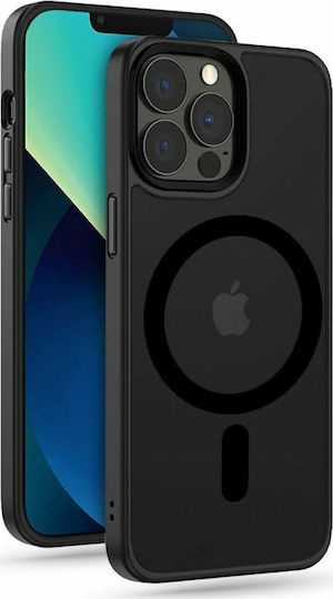 Tech-Protect Magmat MagSafe Back Cover Πλαστικό / Σιλικόνης 2mm Matte Black (iPhone 13 Pro Max)