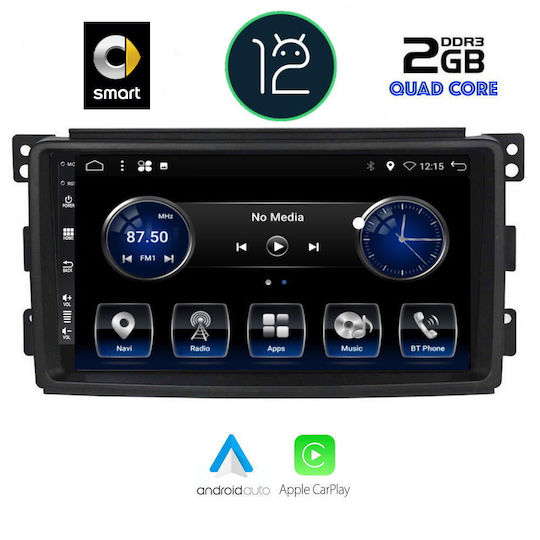 Автомобилна Аудио Система (Блутут/USB/AUX/WiFi/GPS/Apple-Carplay/Android-Auto) с Тъчскрийн 9"