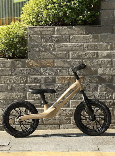 Q Play Bicicletă de Echilibru pentru Copii Racer Air Auriu