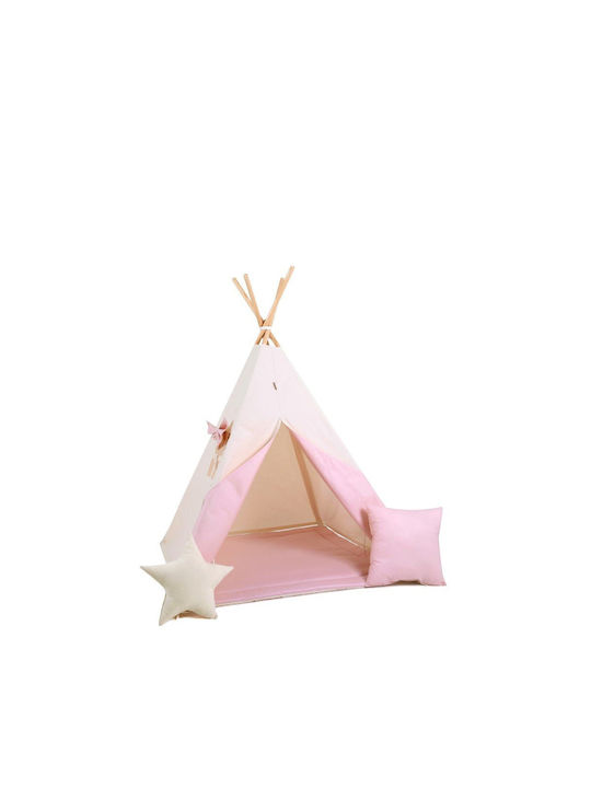 Eli Neli Kids Indian Teepee Play Tent Set Pillows Pink