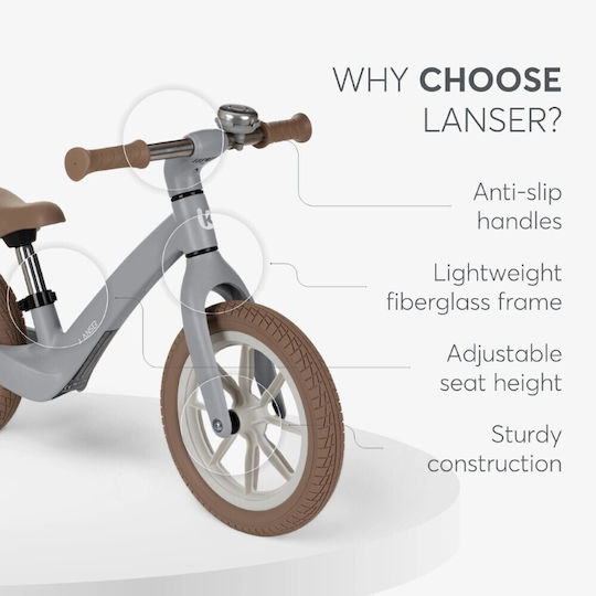 Kikka Boo Kinderlaufrad Lanser Gray