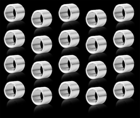 M5 Thread Repair Inserts 20 Pcs
