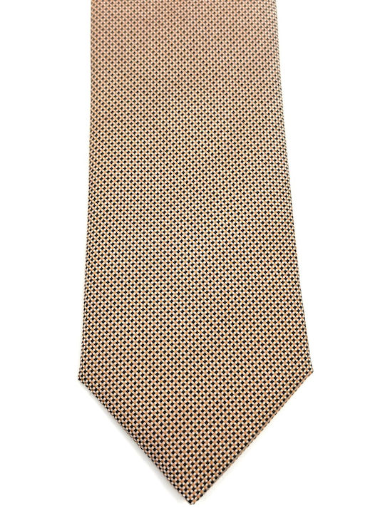 Legend Accessories Σετ Ανδρικής Γραβάτας με Σχέδια σε Μπεζ Χρώμα