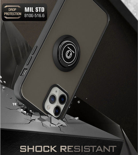 Techsuit Glinth Back Cover Silicone Black (Xiaomi 15 Ultra)