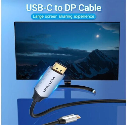 Vention Μετατροπέας Thunderbolt male σε DisplayPort female 1τμχ CGZBG