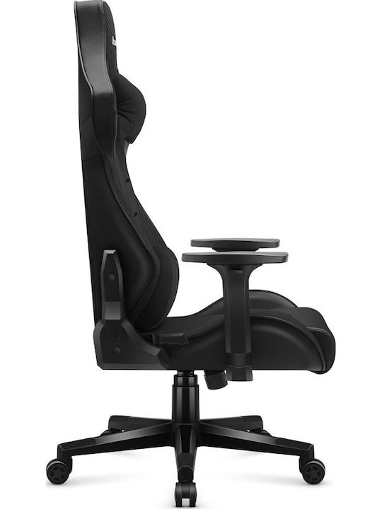 Huzaro Force 7.6 Υφασμάτινη Καρέκλα Gaming με Ρυθμιζόμενα Μπράτσα Μαύρη