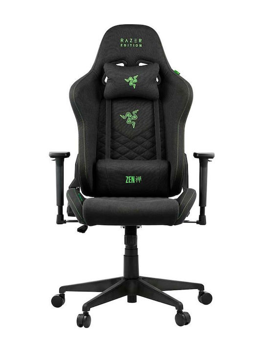Razer Tarok Natrix Gaming Stuhl aus Künstliches Leder mit Verstellbaren Armlehnen Schwarz