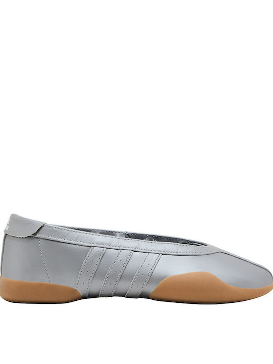 Taekwondo Mei Ballet Damen Ballerinas Silber