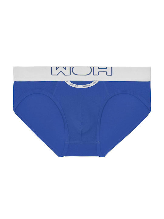 Herren Slips Blue mit Mustern 1Packung