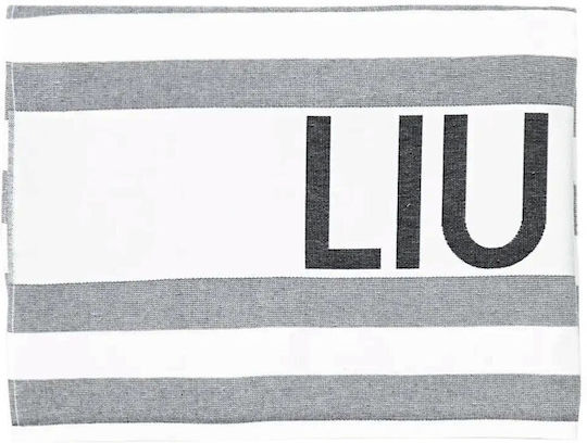 Liu Jo Beach Towel Black 100x145cm.