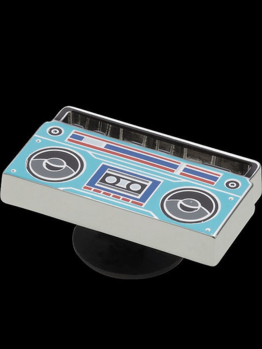 Crocs Jibbitz Charm Blue Boom Box Crocs Jibbitz Charm Blue Boom Box
