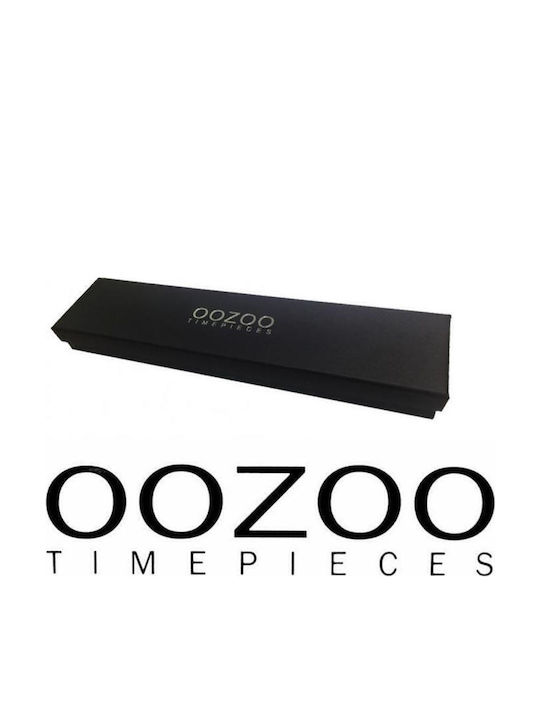 Oozoo Γυναικείο Ρολόι 24mm Μπαταρίας με Χρυσό Μεταλλικό Μπρασελέ