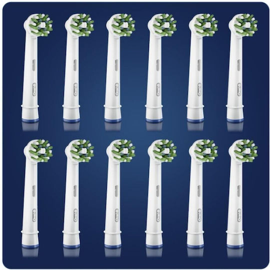 Oral-B CrossAction CleanMaximizer Replacement Heads for Electric Toothbrushes 12pcs