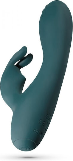 Crushious Mini Δονητής Rabbit 10cm Πράσινος