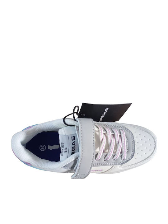 Kinder Sneakers mit Klettverschluss Weiß