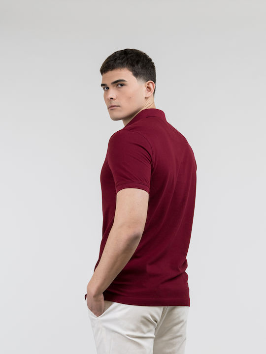 Polo Bluse Bordeaux