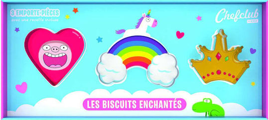 Set de Forme de Tăiat Biscuiți Magice Chefclub Kids