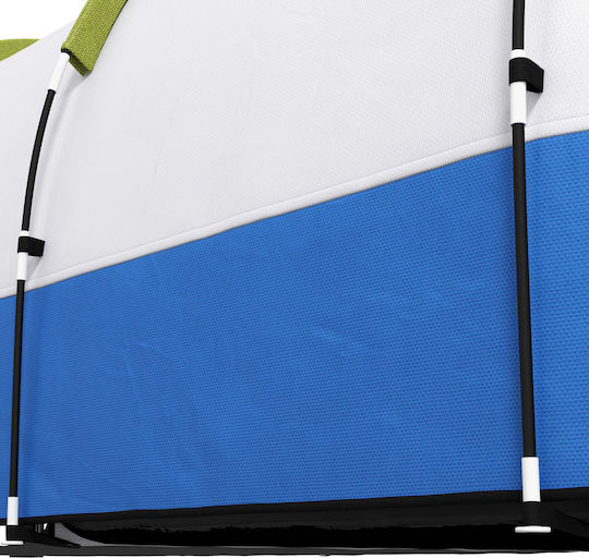 Outsunny Camping Tent Tunnel Green with Double Cloth 3 Seasons for 3 People 420x200x150cm