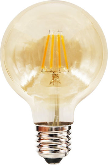 Eko Light LED Bulb 6W for Socket E27 and Shape G80 Warm White 700lm