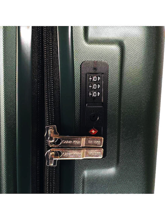 Calvin Klein Reisekoffer Hart Grün mit 4 Räder Höhe 54cm