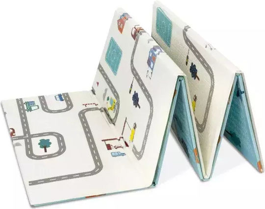 Interbaby Χαλάκι Δραστηριοτήτων Cars Γαλάζιο 180x200cm