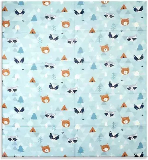 Interbaby Χαλάκι Δραστηριοτήτων Cars Γαλάζιο 180x200cm