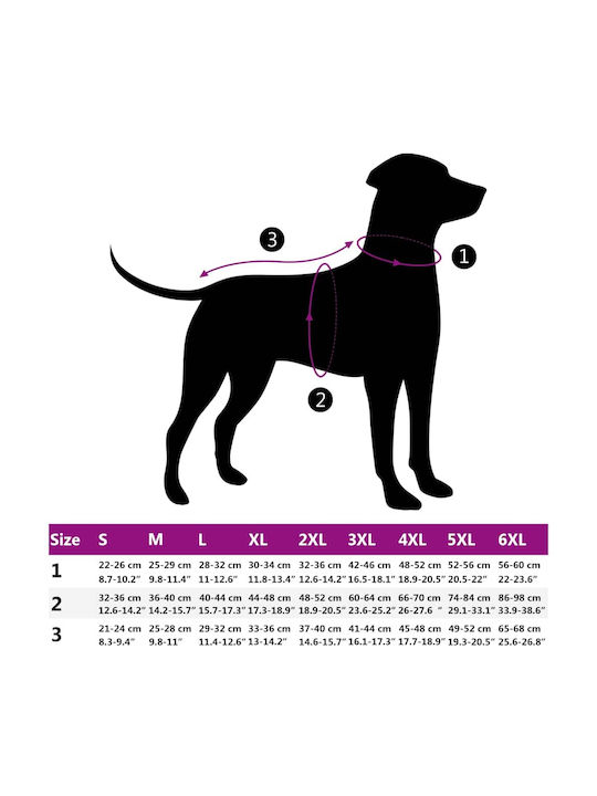 vidaXL Hundemantel Schwarz