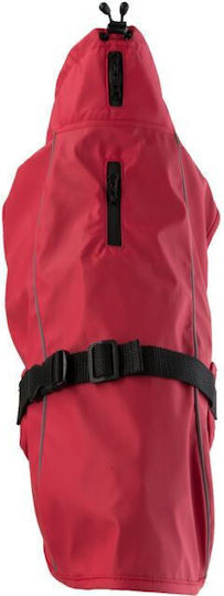 Trixie Vimy Hundemantel Wasserdicht Rot XSklein mit Rückenlänge 30 cm.
