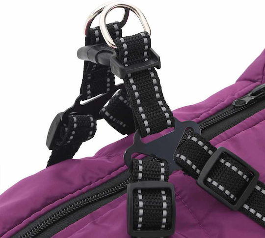 vidaXL Purple Dog Coat