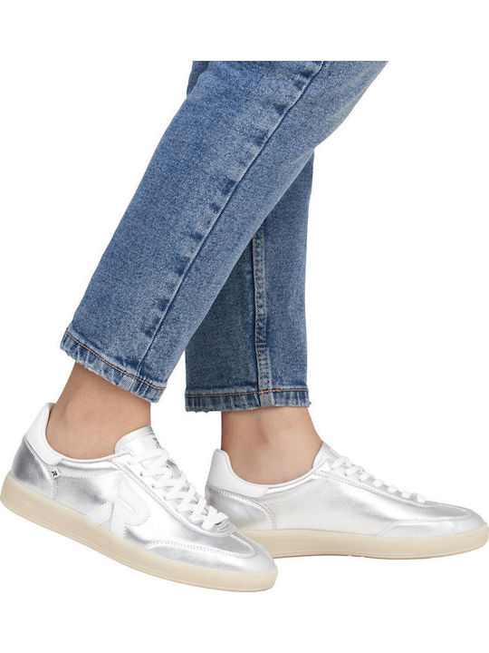 Γυναικεία Ανατομικά Sneakers Ασημί