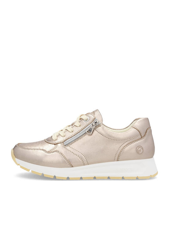 Γυναικεία Ανατομικά Sneakers Χρυσό