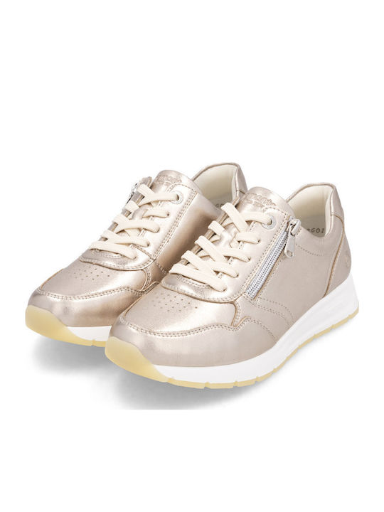 Γυναικεία Ανατομικά Sneakers Χρυσό
