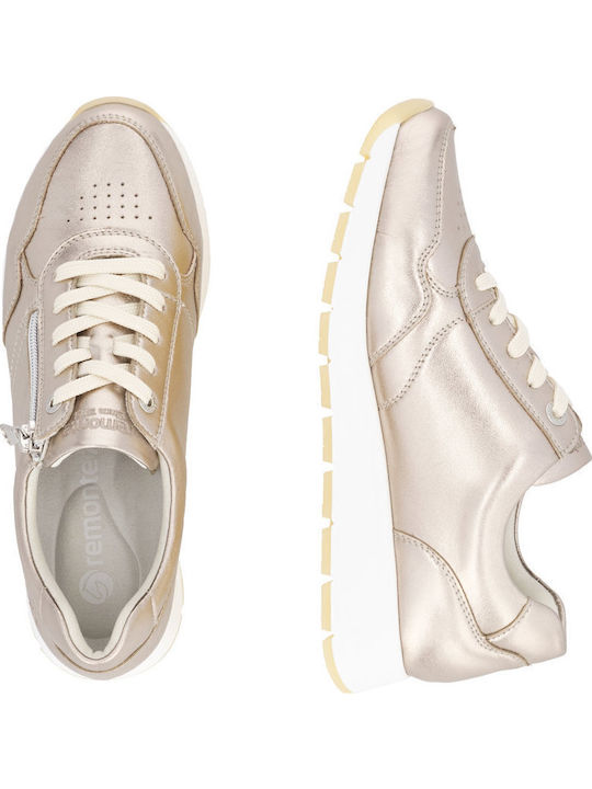 Γυναικεία Ανατομικά Sneakers Χρυσό