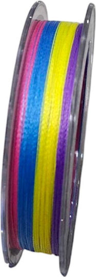Angelschnur Mehrfarbig 100m / 0.4mm 32064