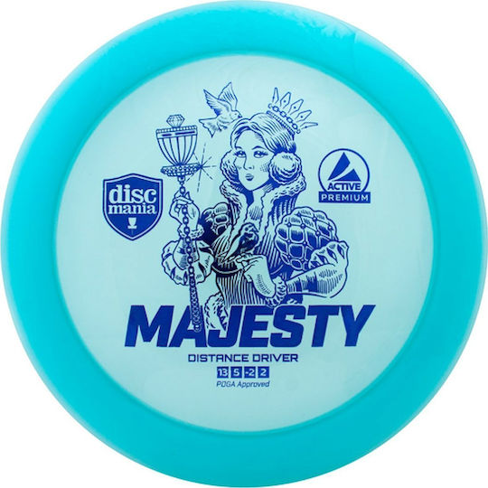 Discmania Majesty Frisbee Albastru Premium Activ