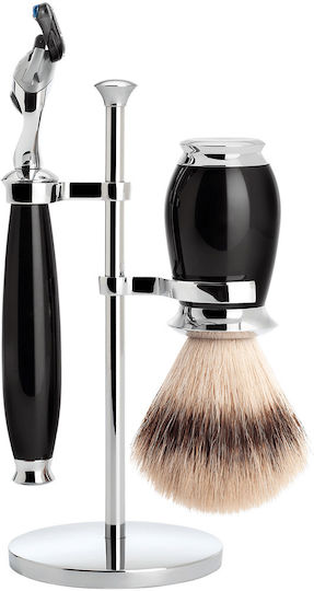 Perie de bărbierit Muhle Purist Silvertip Fibre
