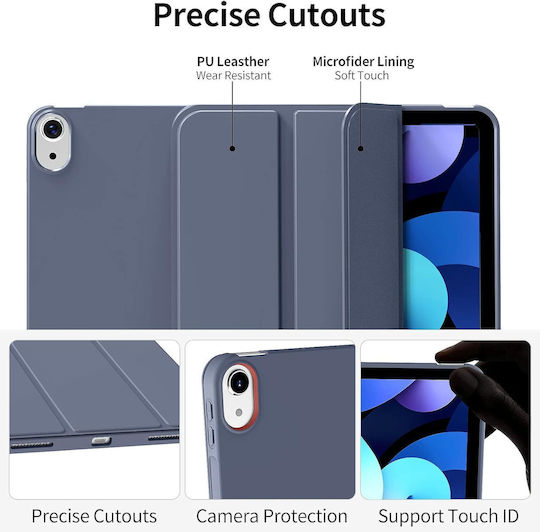 Revomag Husa Ultra Slim Flip Cover Μωβ (Apple iPad (A16) 11-inch, 10.9-inch (2022))