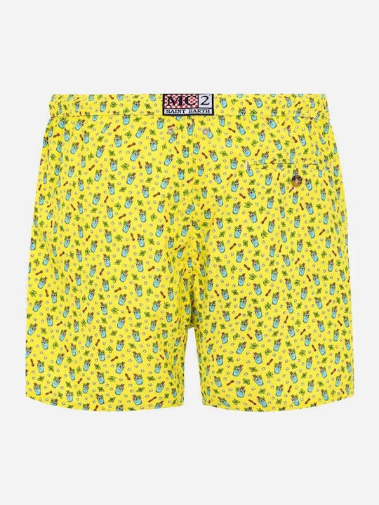 Lighting Micro Fantasy Men's Swimwear Shorts Mojito Print with Patterns