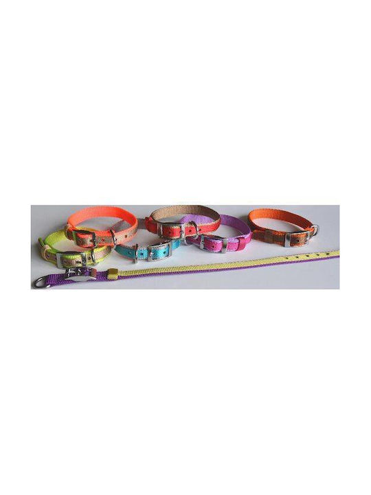 Zgarda cu Dublă Curea Roșie 15mmx40cm Zgarda cu Dublă Curea Roșie 15mmx40cm