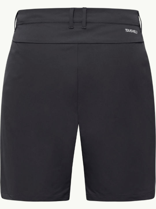 Jack Wolfskin Men's Hiking Short Trousers Black