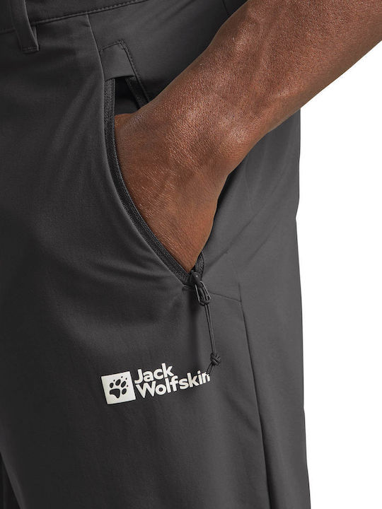 Jack Wolfskin Men's Hiking Long Trousers Gray
