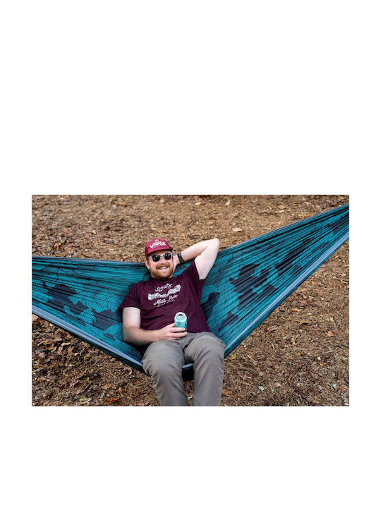 Eno Doublenest Single Hammock with Stand Green 290x192cm