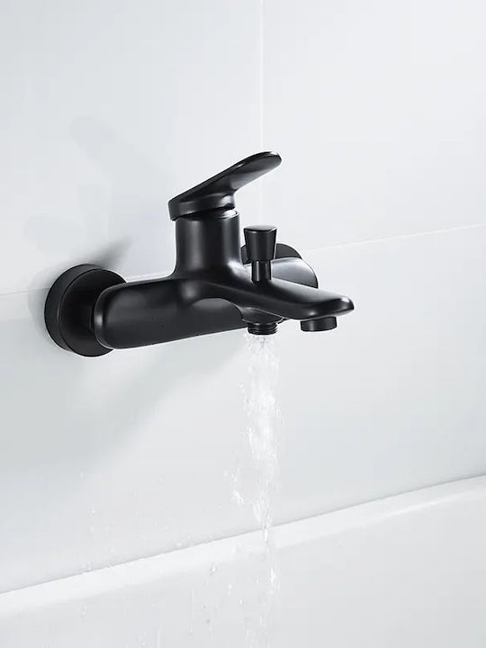 Bruno Mischung Bade- / Duscharmatur Badewanne Schwarz