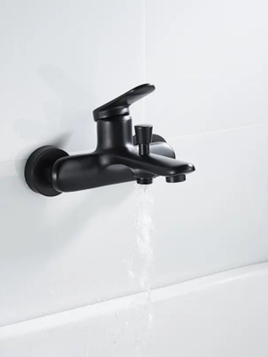 Bruno Mischung Bade- / Duscharmatur Badewanne Schwarz