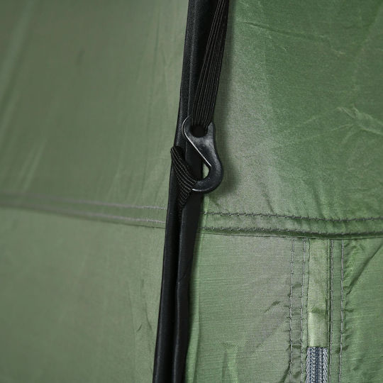 Outsunny Summer Camping Tent Pop Up Toilet Green 126x124x189cm