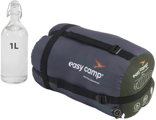 Easy Camp Sleeping Bag Single 2 Seasons Green