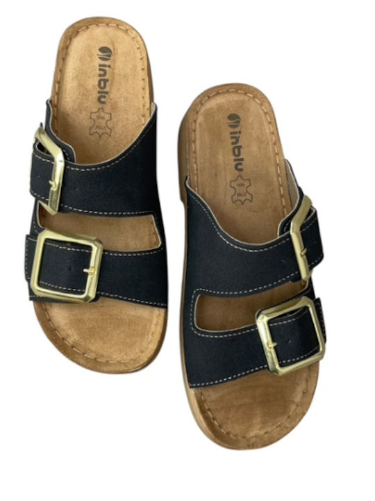 Women's Flat Sandals Anatomic in Black Color